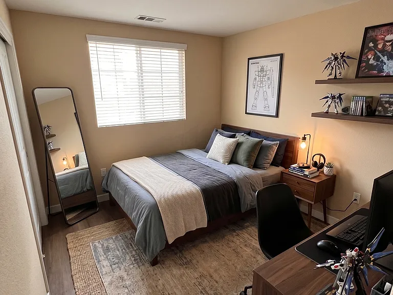 Room #3 AI Furnished - Virtually Staged