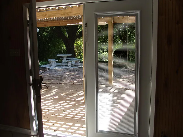 Patio Access from Den