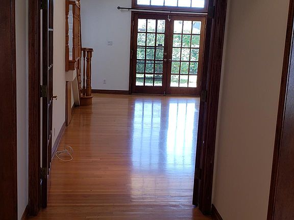View from entryway into family room