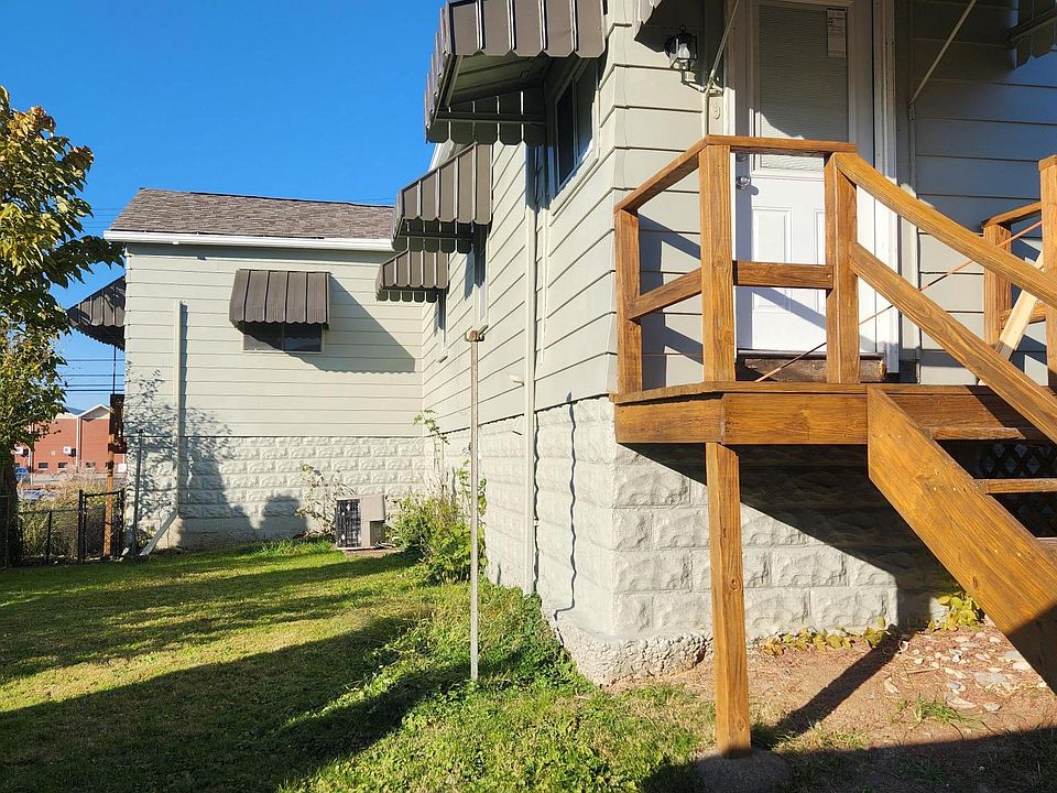 Outside fenced in yard