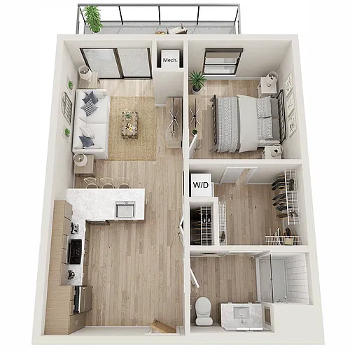 Floor plan Radius