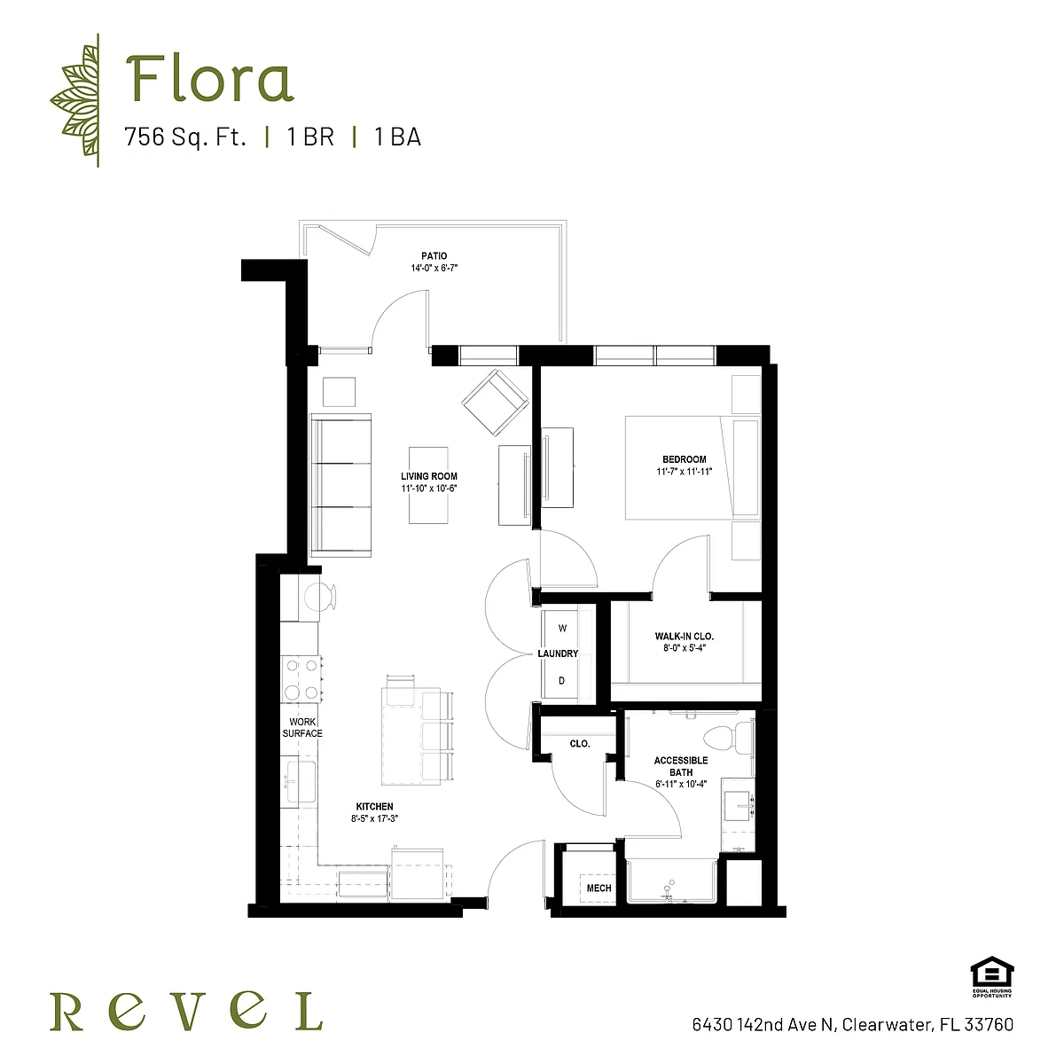 Floor plan Flora