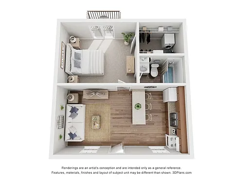 Floor plan The Carolinian