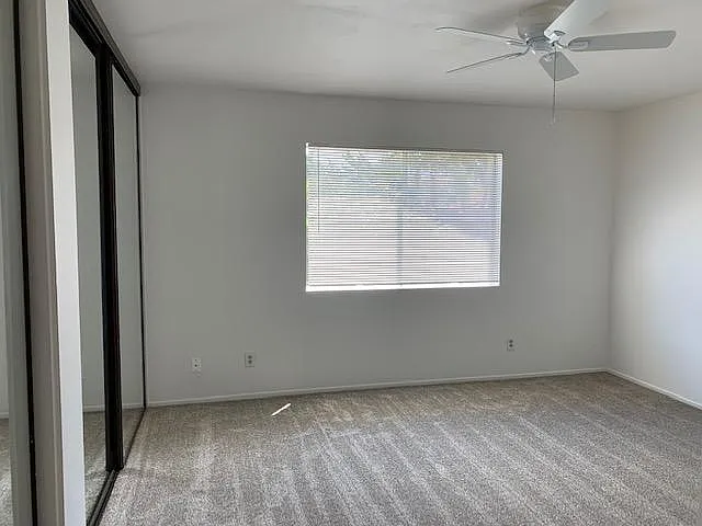 All 3 bedrooms offer new carpet and mirrored closet doors