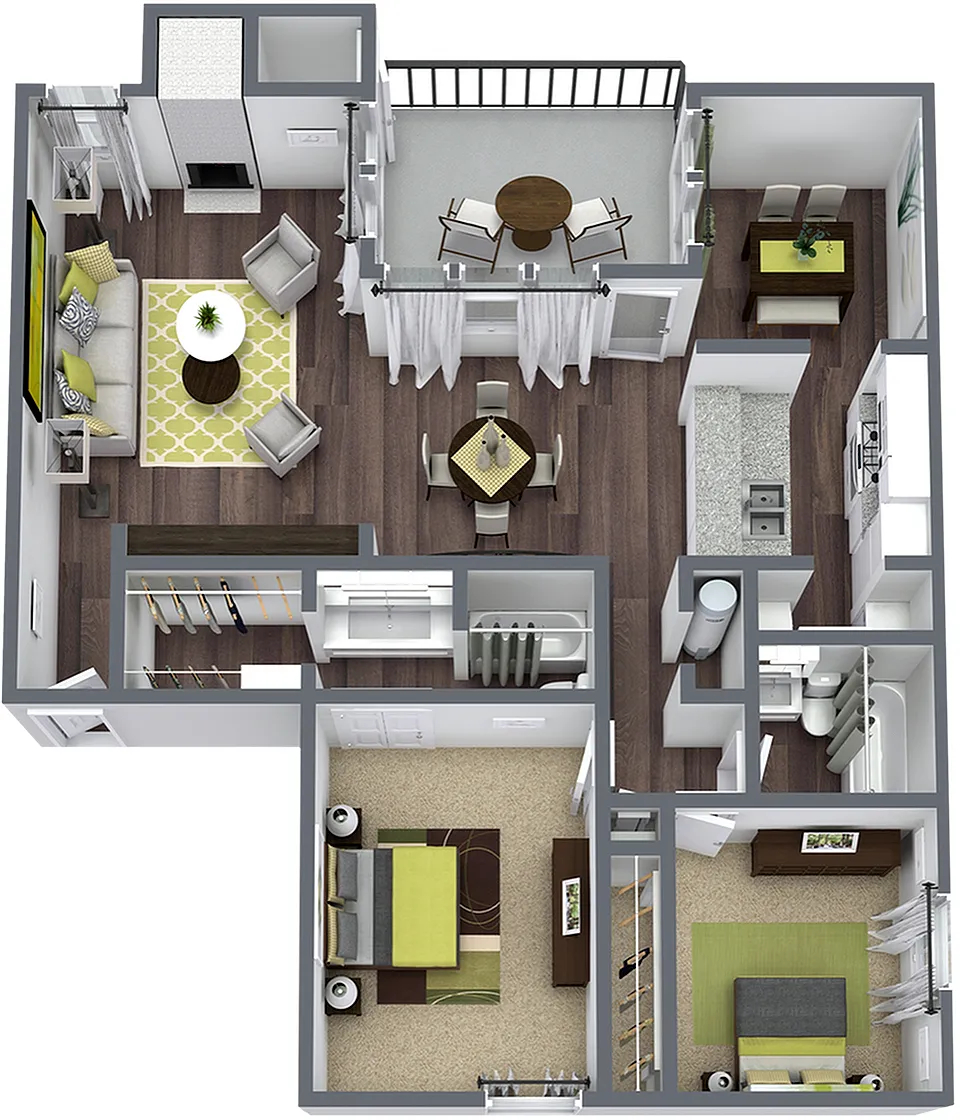 Floor plan B3