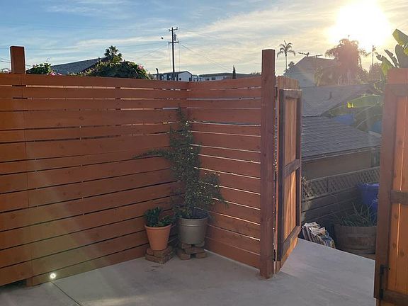 Lovely, private outdoor patio