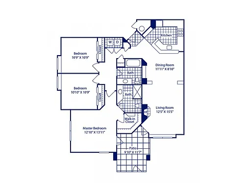 Floor plan 3BR