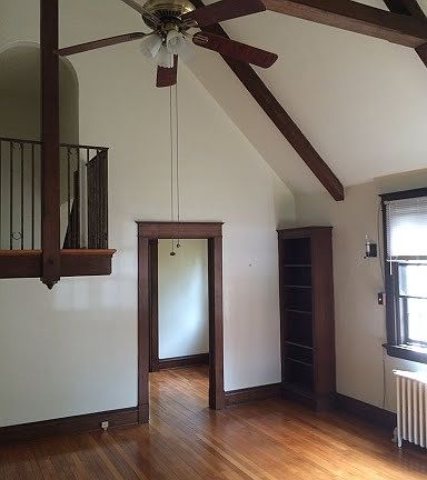 Living Room with juliet balcony