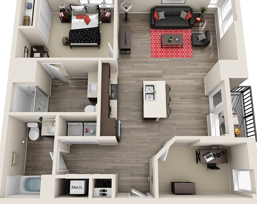 2nd image of 3302 Mission Dr #210