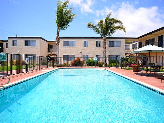 Ocean View Townhomes pool area
