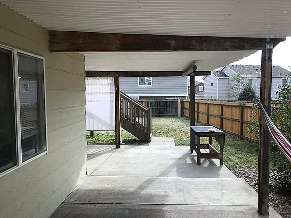 Lower patio from walk out 