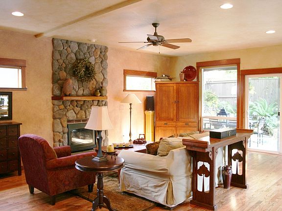 Great Room w/ Stone Fireplace