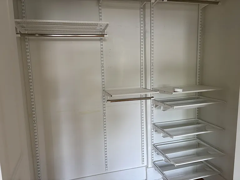 New Elfa system installed to maximize storage