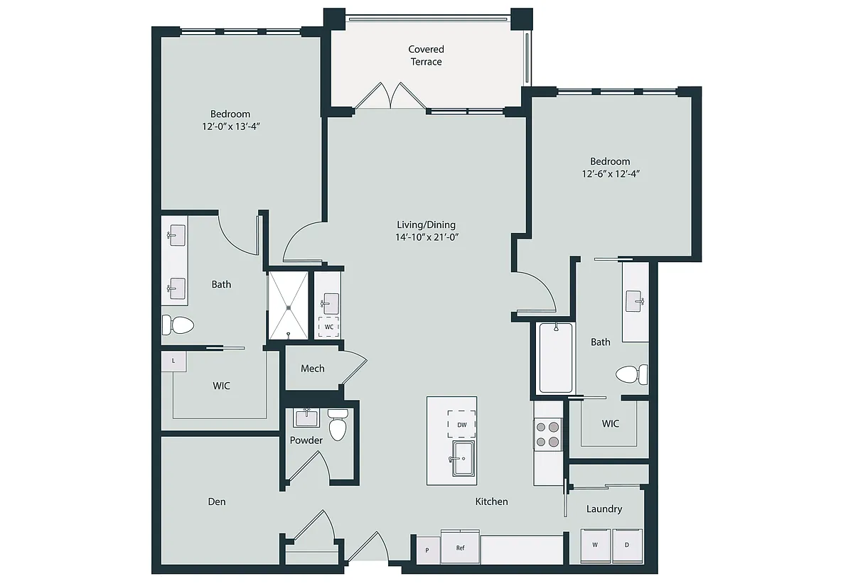Floor plan B4