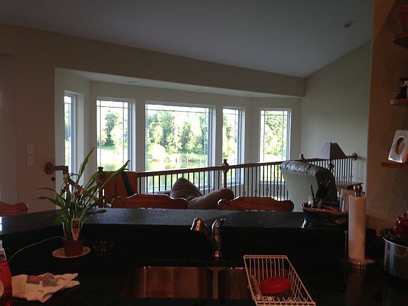 View from kitchen sink