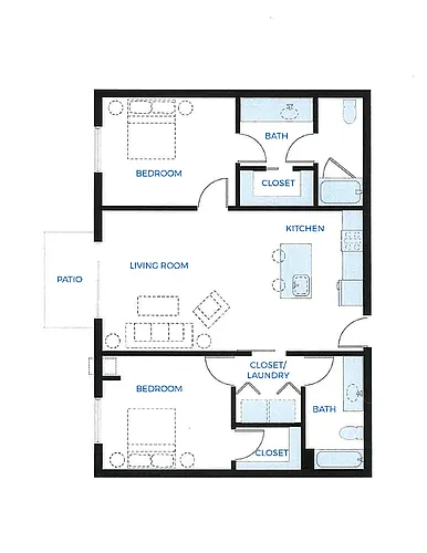 Floor plan Barren Deluxe