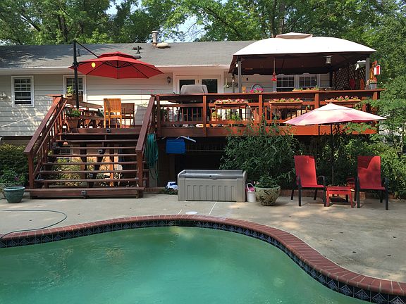 View of the deck