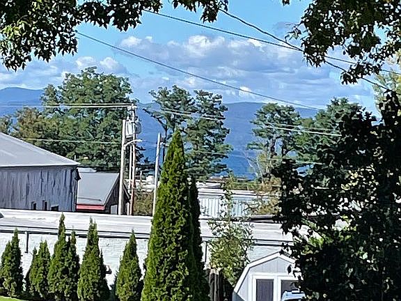 Lake view in front of home
