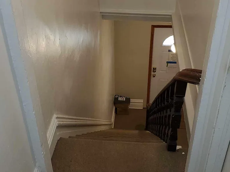Interior entrance to Apt #2. View from the second floor.