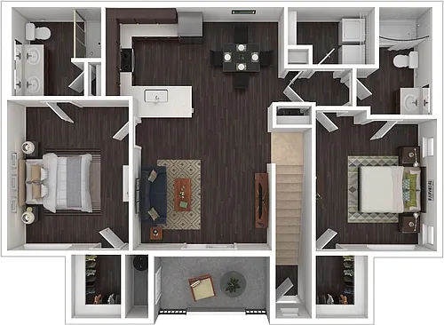 Floor plan 2X2D