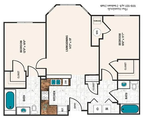 Floor plan Hemlock