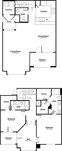 Floor plan B8TH