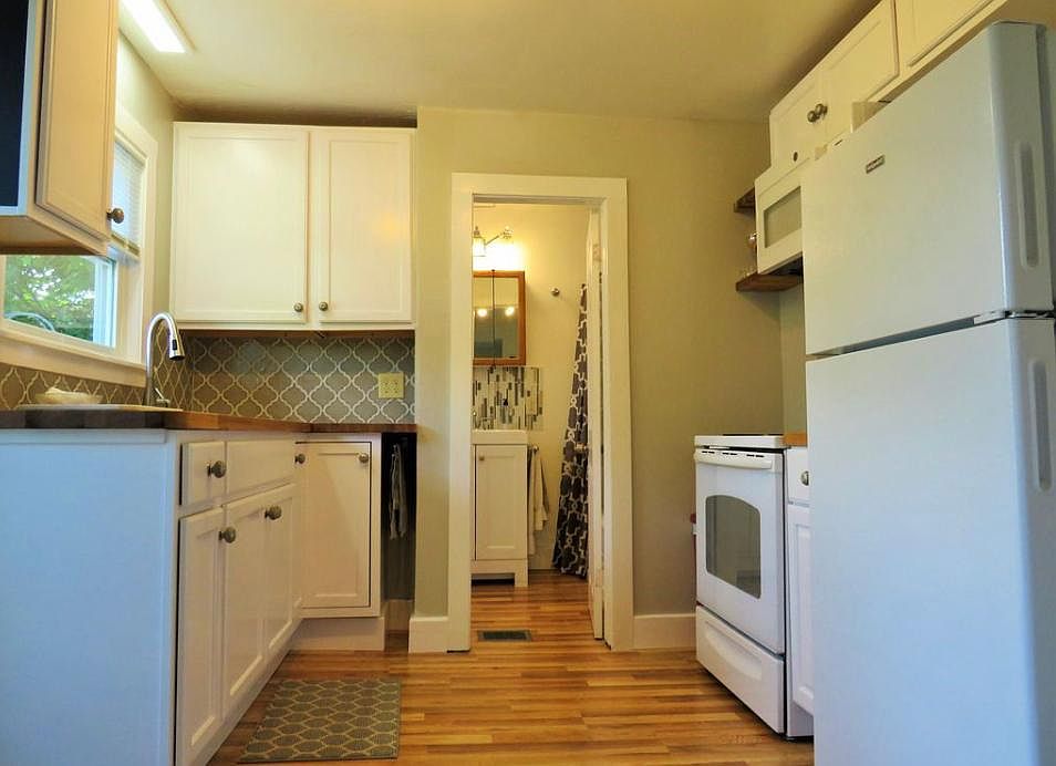 Newly remodeled kitchen with a smart layout