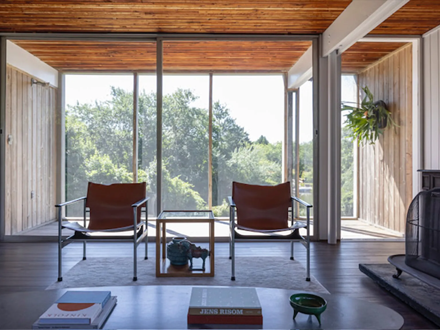 Modern Masterpiece, Private Dock Leading to Mecox Bay — Photo 1
