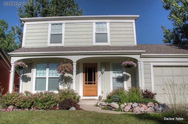 Front of House + 2 Car Garage
