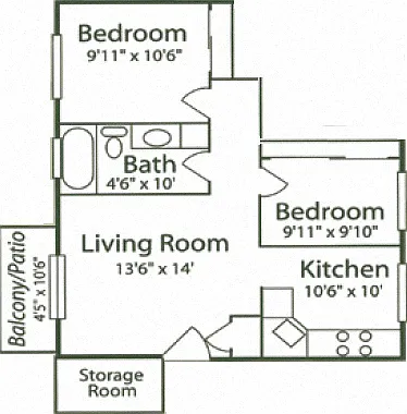 Village Gardens Apartments — Photo 15
