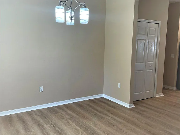 Formal dining room. Fresh paint throughout.