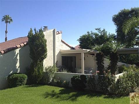 One of 2 large covered patios with great views.  Wonderful setting!