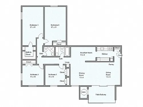 Floor plan Coachman