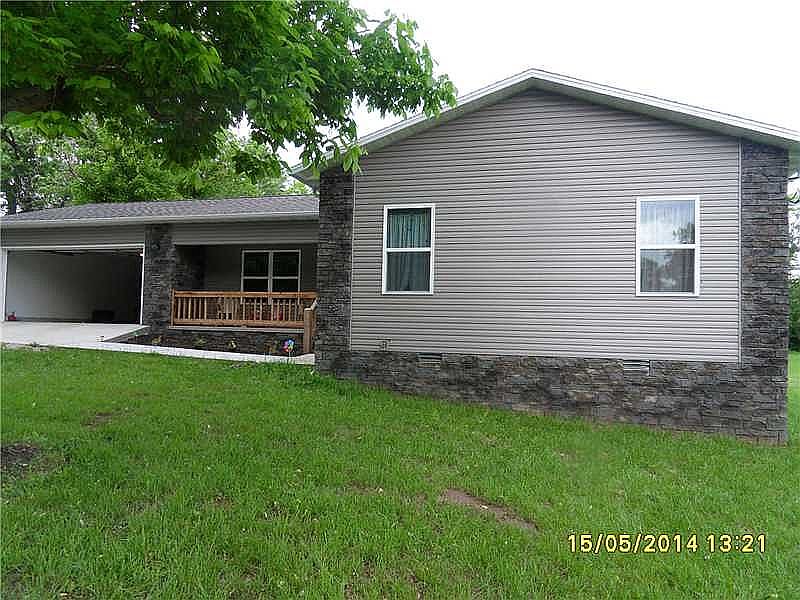 View from the driveway 