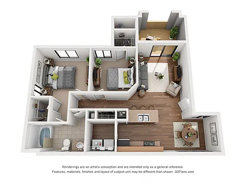 Floor plan The Sorrento