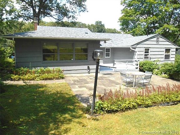 Back of house with patio an...