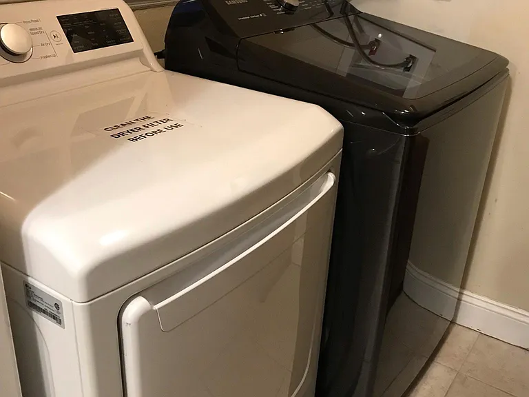 New washer & dryer
