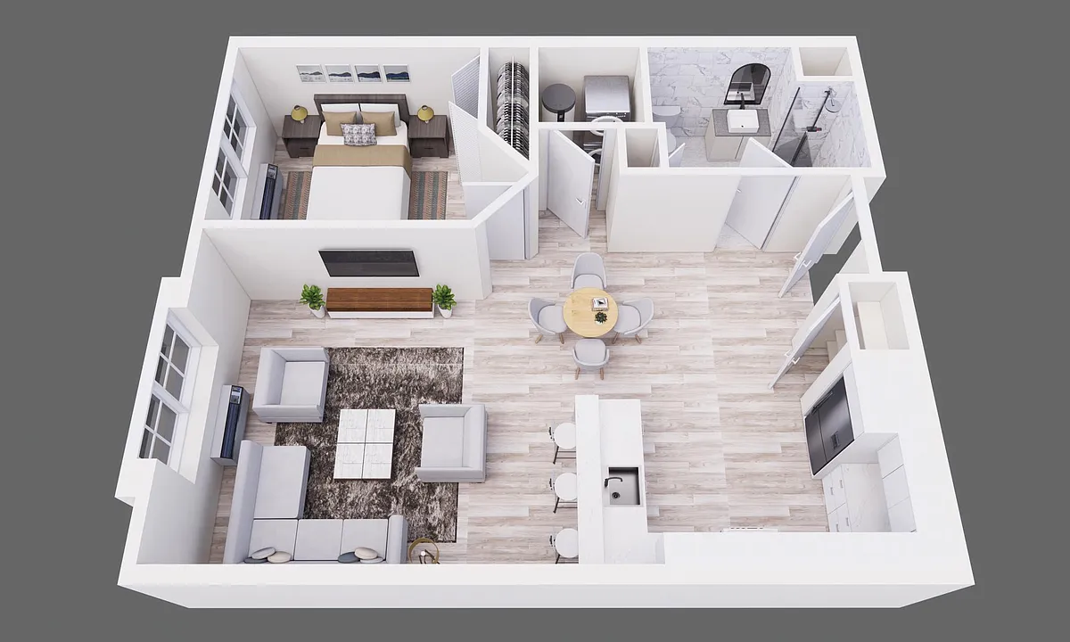 Floor plan The Sandford