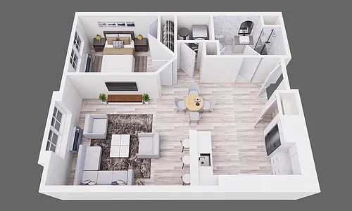 Floor plan The Sandford
