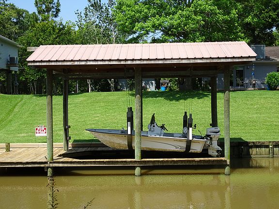 Boat Dock from water