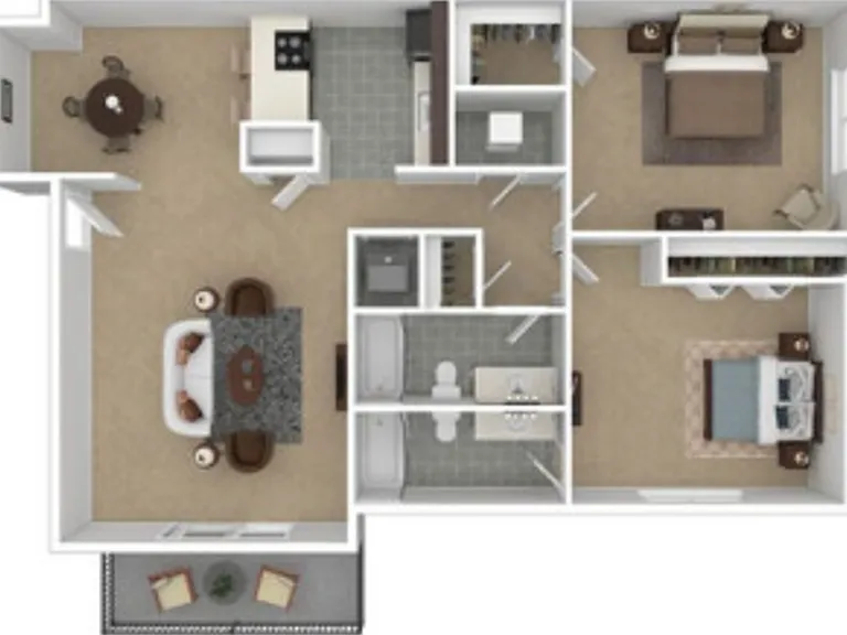 University Villa Apartments — Photo 35