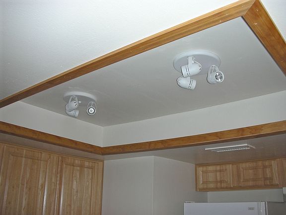 View of kitchen lighting/ceiling