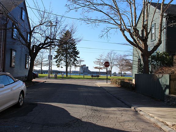 View of ocean and bridge