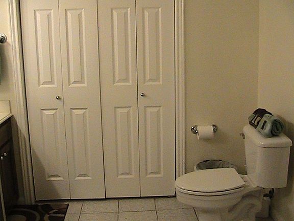 The master bath closet 