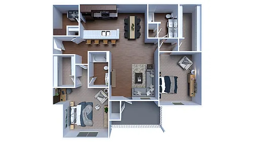 Floor plan D1