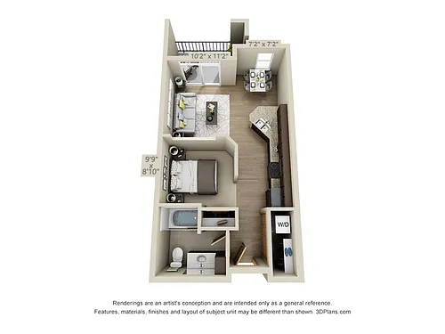 Floor plan Daisy