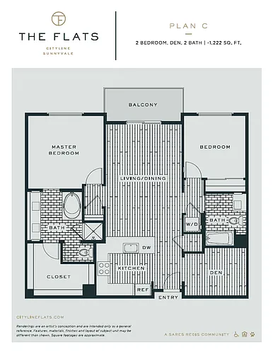 Floor plan Plan C