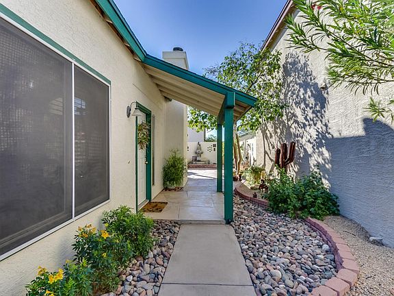 Covered Patio Entrance