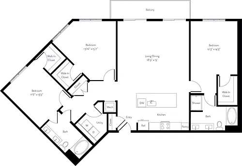 Floor plan Martini
