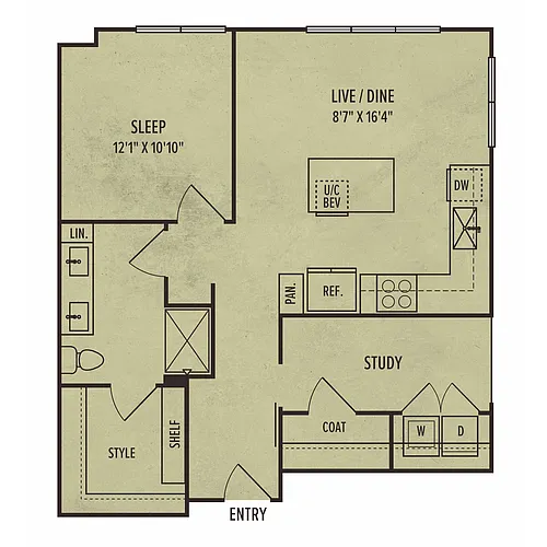 Floor plan 1G